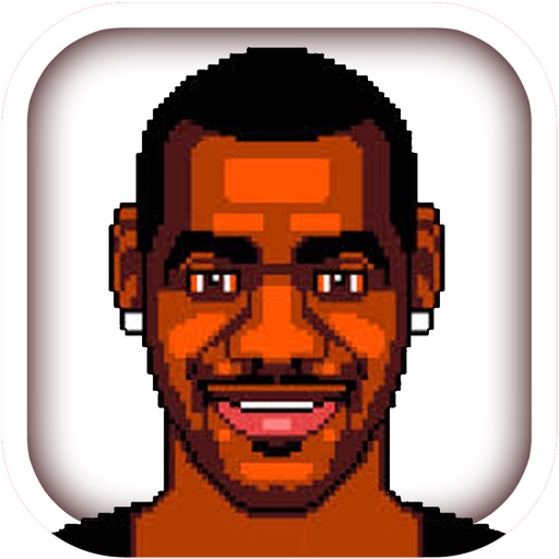 Jiggy King James Juggling Amazing Game: Dunk and Dash on the stickman icon