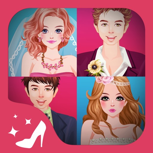 Bride and Groom - Fun wedding dress up and make up game with brides and grooms for kids iOS App