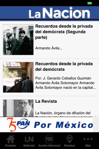 Revista La Nación screenshot 4