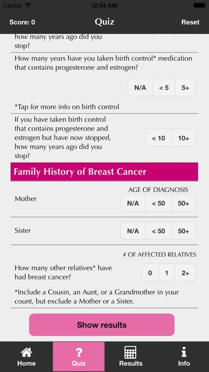 My Breast Friend: a Breast Cancer Risk Assessment and Associated Screening Options