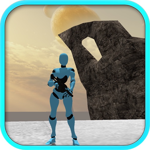 Robot Hunter Girl Attack iOS App