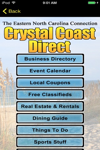 Crystal Coast Direct screenshot 2