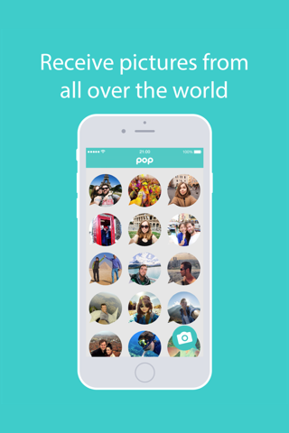 Pop - Sharing photos with anonymous screenshot 2