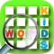 The app is specially developed and designed for Teens and Kids to find a set of words placed in a mixed grid of letters to stretch vocabulary