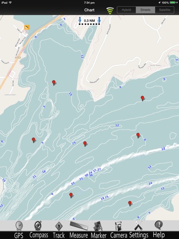 Guntersville Lake Charts Pro screenshot 4