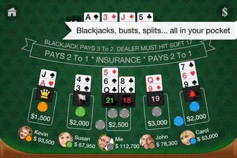 Blackjack 42 screenshot 2