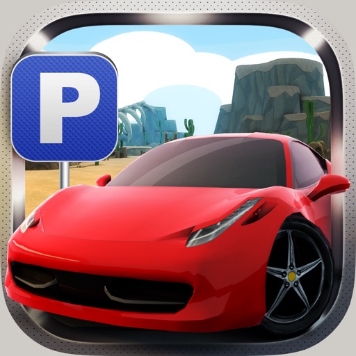 0-100 Toon Cars Parking Rally - 3D Tiny Super Racing Simulator Free 2015 icon
