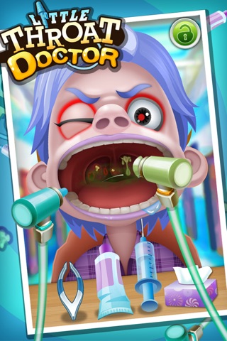Little Throat Doctor - kids games screenshot 2