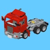 Red Truck for LEGO 7347 Set
