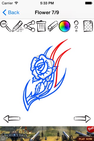 Drawing Tattoo Designs screenshot 3