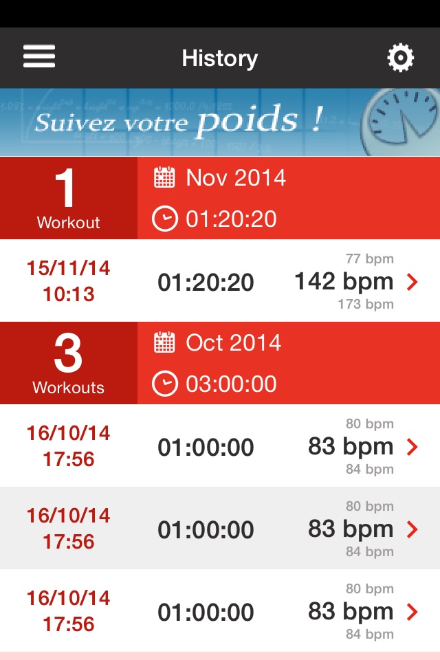 HR Tracker, Calc your Heart Rate during a workout screenshot 4