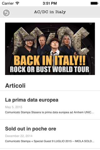 ACDC in Italy screenshot 3