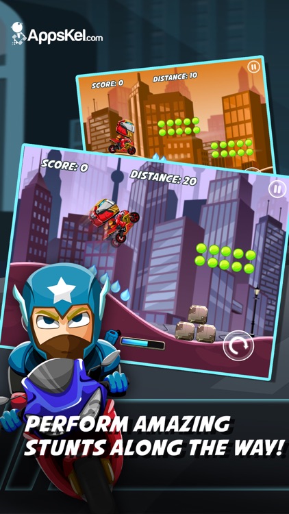 superhero stunt game