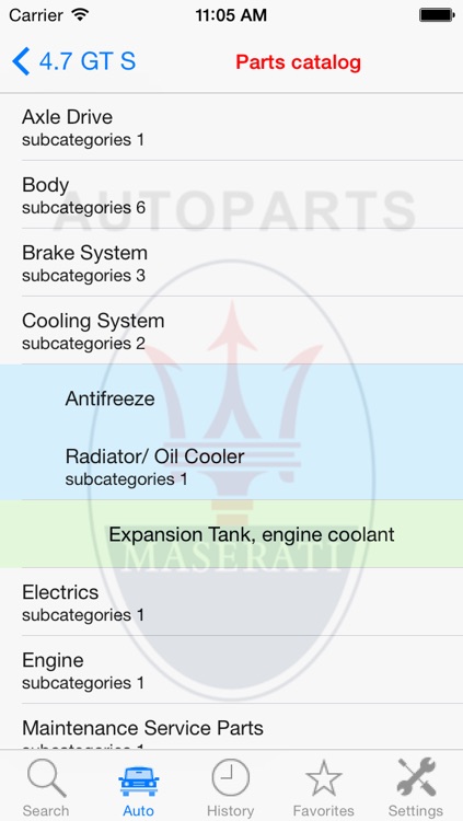 Autoparts for Maserati screenshot-4