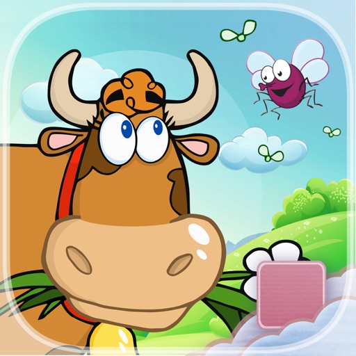 Cow Blast Meadow Defense - FREE - Bugs Smash Tower Strategy Game Icon