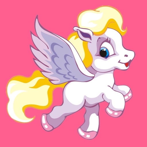 Flappy Pony in Sweet Rainbow Adventure for Kids icon