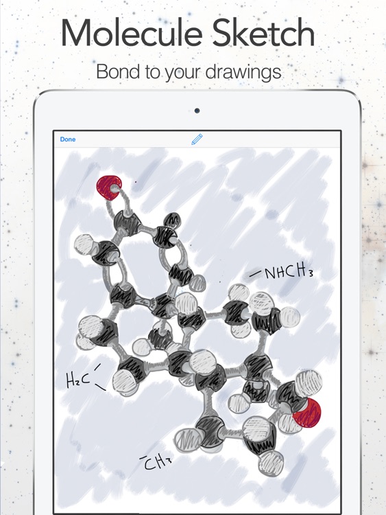 Molecule - Beautiful Sketches and Drawings (For Scientists :)