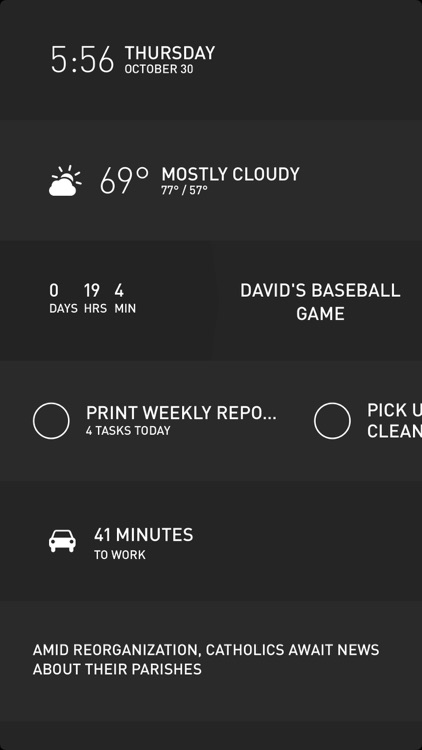 Morning — Weather, To-Do, News, and more screenshot-3