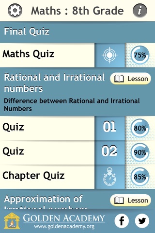 Middle School - Math : 8th Grade screenshot 2