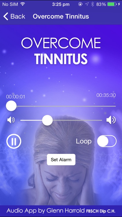 Overcome Tinnitus Self-Hypnosis by Glenn Harrold