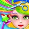 Princess Fairy Girls - Rainbow Hair Salon