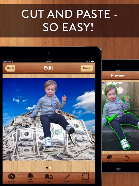Cut Me In HD - Easy to use Background Adjuster!