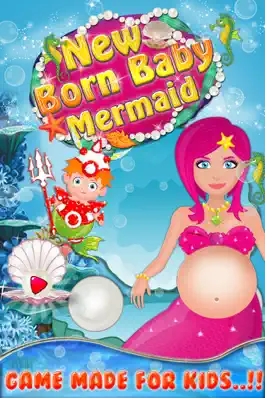 Game screenshot New Born baby Mermaid care mod apk