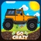Go Crazy Mountain Cimbers Racing : Jumping Car with racing with police car, truck, jeep and tanker