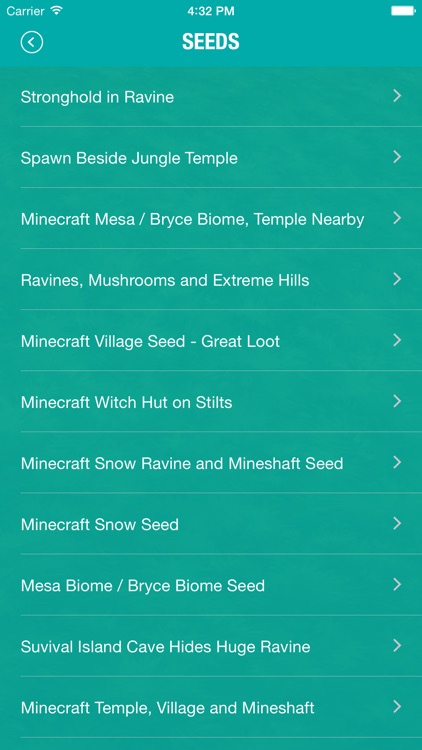 Seeds for Minecraft - Ultimate Guide with Seed Descriptions and Codes!