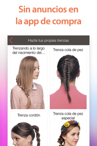 WOW Hairstyles Premium! 400+ Braid Hair Tutorials for Girls and Ladies with Step-by-Step Photos screenshot 4