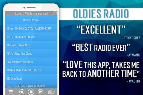 Oldies Radio+ screenshot 2