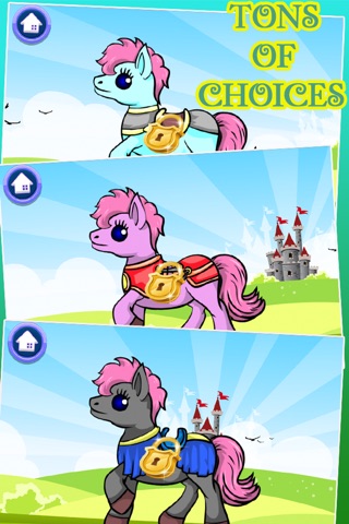 Action Pet Pony Pocket Fashion Salon - My Hollywood Knights Legacy Dress Up Edition screenshot 2