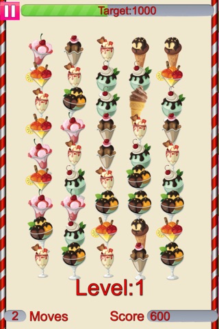 Ice Cream Match - Matching Puzzle Game For Kids screenshot 2