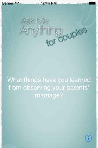 Ask Me Anything For Couples relationship tool screenshot 4