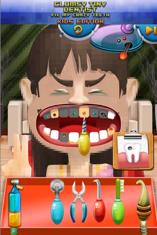 Aaah! Clumsy Tiny Dentist Fix My Crazy Teeth! - Kids Edition screenshot 4