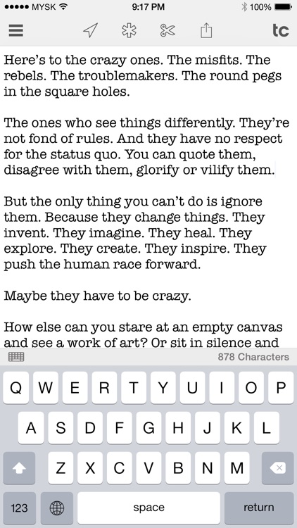 TextCrafter 2 ~ Craft & Share Text