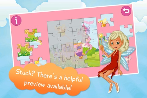 Kids Princess Jigsaw Puzzle screenshot 3