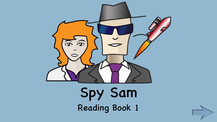 Spy Sam Reading Book 1 - The big adventure with little words for kids to learn to read