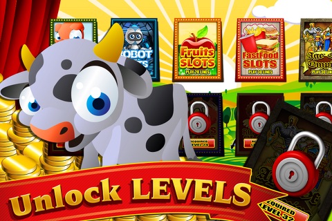 Farm Saga Slots of Online Casino Cow Boy Style screenshot 2
