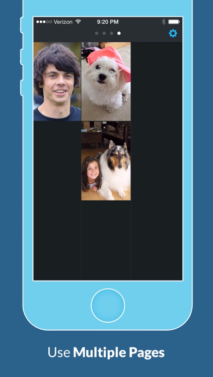 TeleFace - quickly call and text your favorite contacts using large pictures