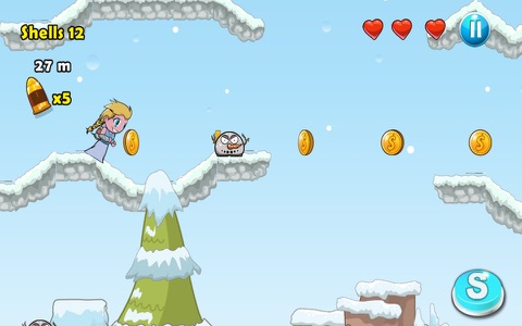 Jetpack: Help The Snow Queen Reach the Frozen Ice Castle Free screenshot 2