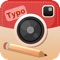 Use TypoInsta to add your words on photos