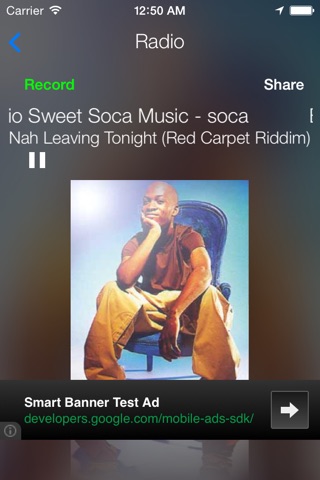 Soca Music Radio Recorder screenshot 2