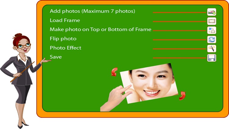 Flower Frame Collage