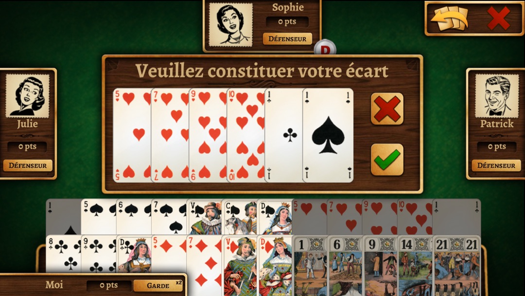 Jeu De Tarot En Ligne Gratuit 4 Donnes Tarot Officiel FFT Lite - Online Game Hack and Cheat | TryCheat.com