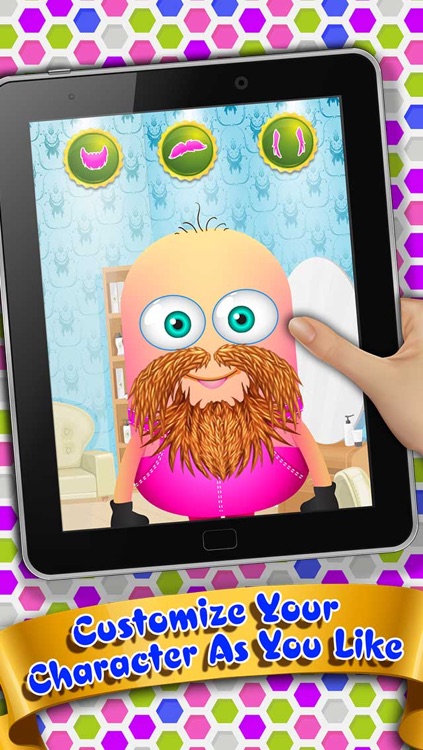 Crazy Beard Shave Salon - Beard Shave and Makeover game for baby kids