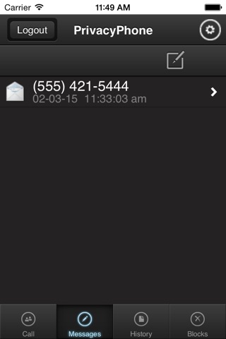 PrivacyPhone Mobile screenshot 3