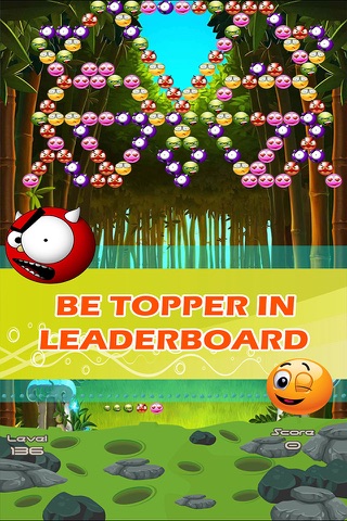 Emoji Shooter - Exciting Bubble Shooting Kids Puzzle Game with Colorful Emoticon screenshot 3