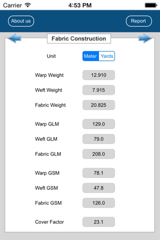 Fabric Calculator screenshot 3