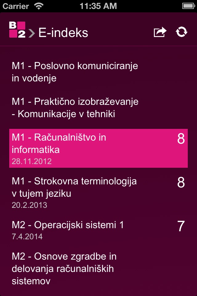 B2 Šole screenshot 4